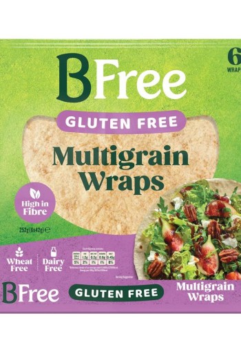 Bfree Multigranen wraps (6 Stuks)