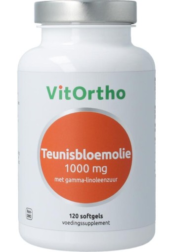 Vitortho Teunisbloemolie 1000mg (120 Softgels)