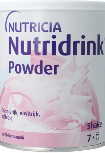 Nutridrink Aarbei poeder (335 Gram)