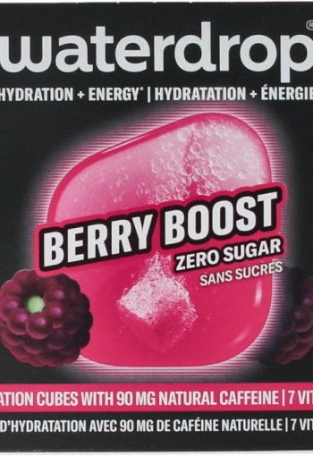 Waterdrop Microenergy berry boost (12 Stuks)
