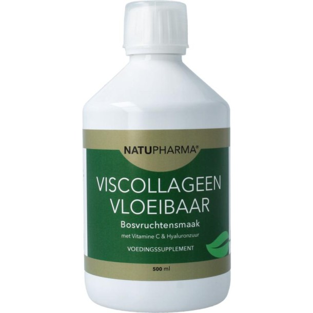 Natupharma Viscollageen bosvruchten vloeibaar (500 Milliliter)