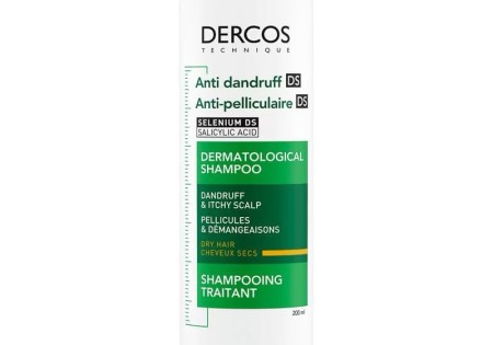 Vichy Dercos Anti-Roos Shampoo Droog Haar 200 ML