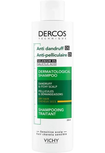 Vichy Dercos Anti-Roos Shampoo Droog Haar 200 ML