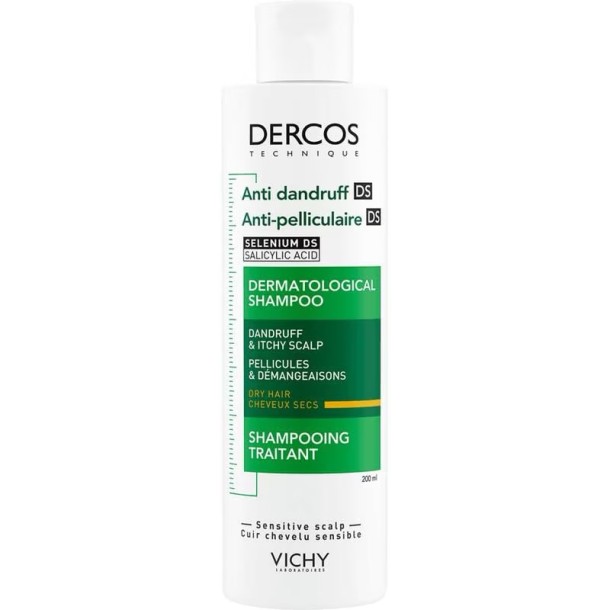 Vichy Dercos Anti-Roos Shampoo Droog Haar 390 ML