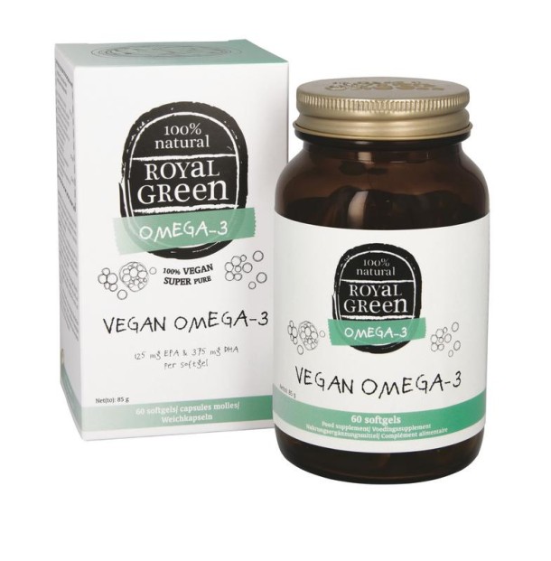 Royal Green Omega-3 vegan (60 Softgels)