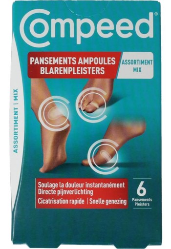 Compeed Blarenpleister mixpack (6 Stuks)
