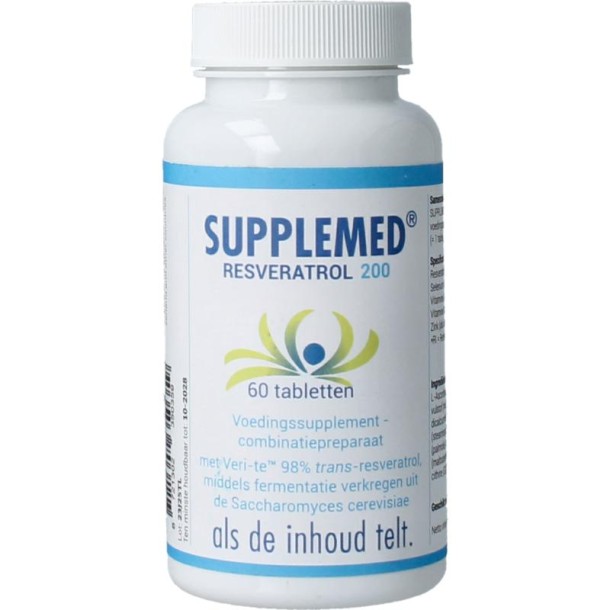 Supplemed Resveratrol 200 (60 Tabletten)