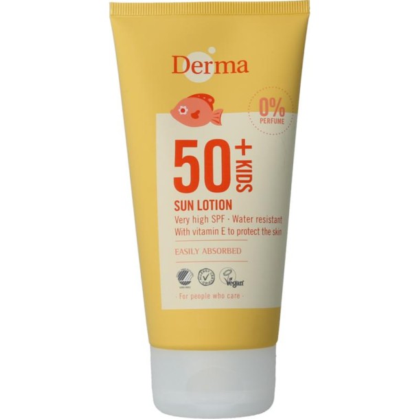 Derma Sun kids lotion SPF50 (150 Milliliter)
