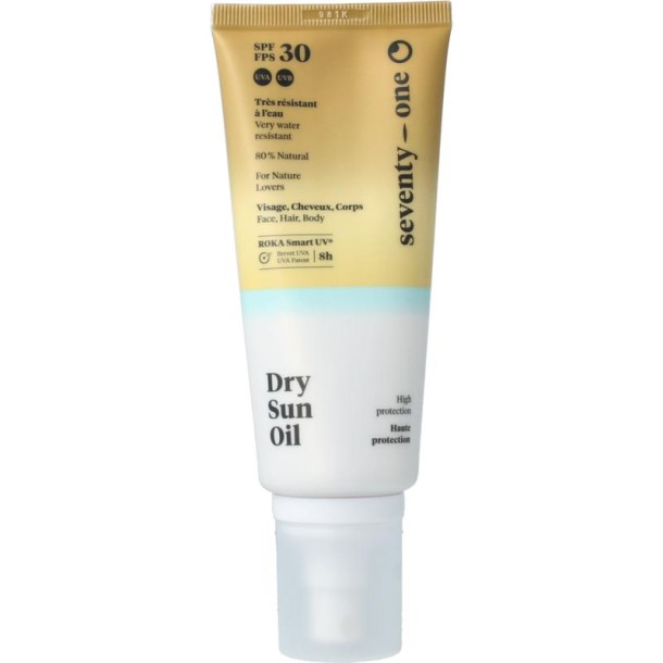 Seventyone Dry sun oil SPF30 (100 Milliliter)