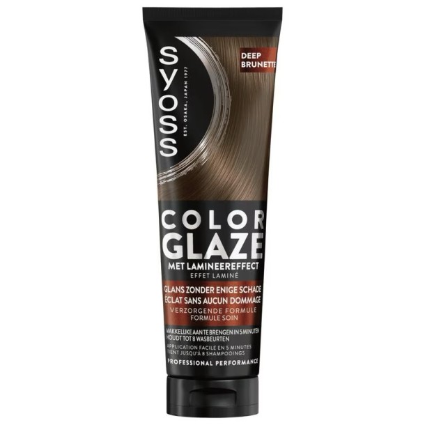 Syoss Color Glaze Deep Brunette 130Ml