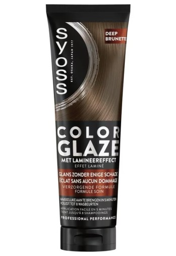 Syoss Color Glaze Deep Brunette 130Ml