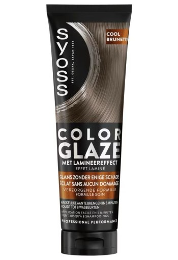 Syoss Color Glaze Cool Brunette 130Ml