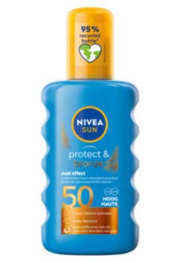NIVEA Sun Protect & Bronze Zonnespray SPF 50 200 ml