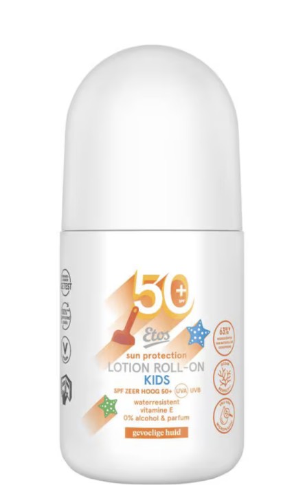 Etos Kids Zonnebrand Roller SPF50+ Gevoelige Huid 100 ML