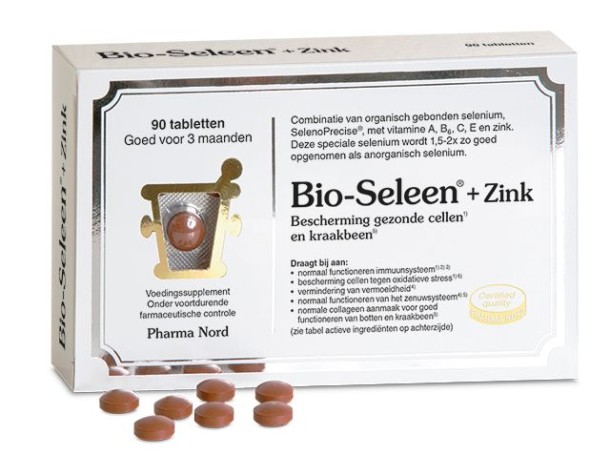 Pharma Nord Bio seleen & zink (90 Tabletten)