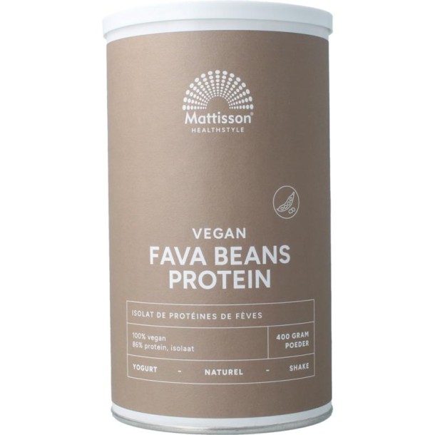 Mattisson Fava beans protein (400 Gram)