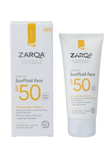Zarqa Sunfluid SPF50 sensitive (50 Milliliter)
