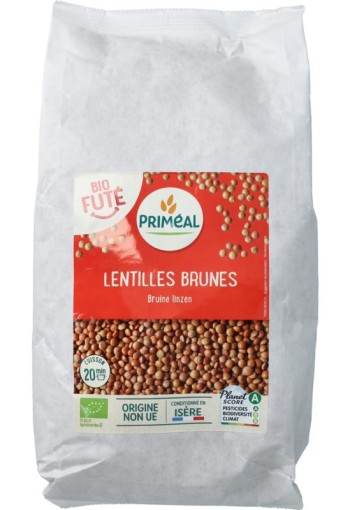 Primeal Gele linzen bio (500 Gram)