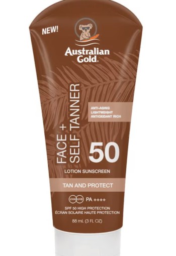 Australian Gold Face Self Tanner SPF 50 88 ML