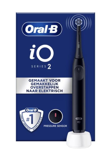 Oral B Elektrische tandenborstel IO2 Black (1 Stuks)