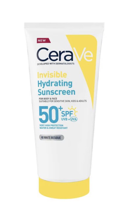 CeraVe Onzichtbare Hydraterende Zonnebrandcrème SPF50 177 ML