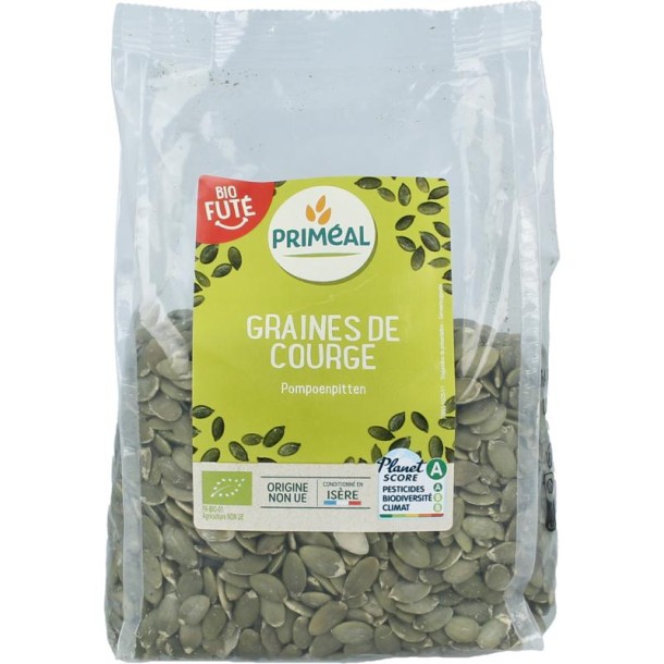 Primeal Pompoenpitten bio (500 Gram)