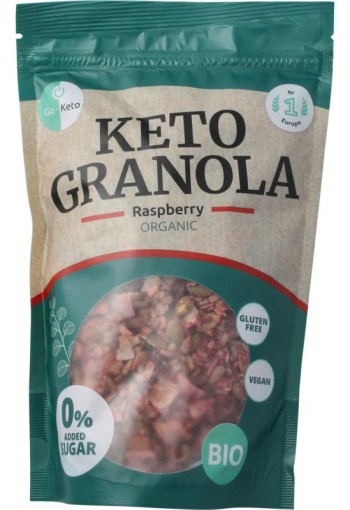 Go-Keto Granola framboos bio (290 Gram)