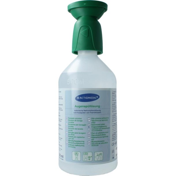 Actiomedic Oogspoelfles 500ml (1 Stuks)