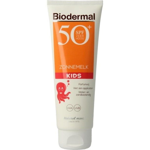 Biodermal Kids Zonnemelk SPF50+ 125 ML