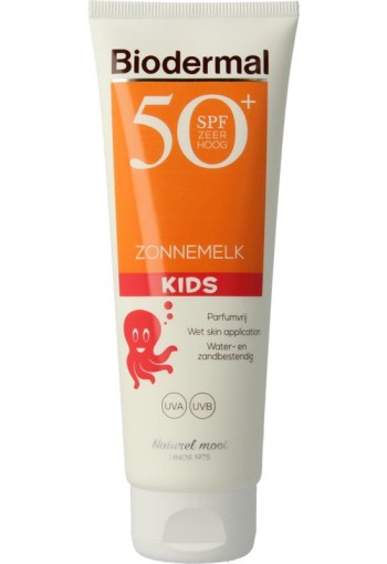Biodermal Kids Zonnemelk SPF50+ 125 ML