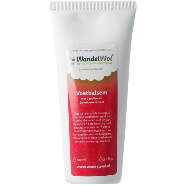 Wandelwol Lanoline voetbalsem (100 Milliliter)