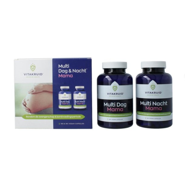 Vitakruid Multi dag & nacht mama 180+90 (270 Capsules)