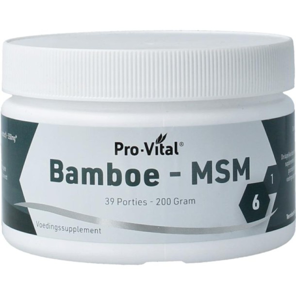Pro-Vital Bamboe MSM (200 Gram)