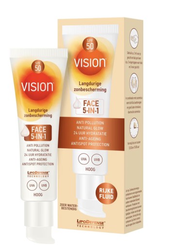 Vision Face Fluid 5-in-1 SPF50 50 ML