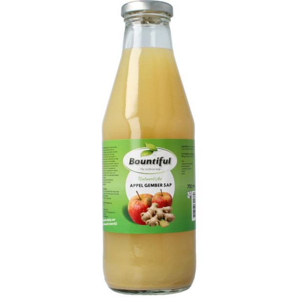 Bountiful Appel-gember sap (750 Milliliter)