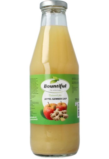 Bountiful Appel-gember sap (750 Milliliter)
