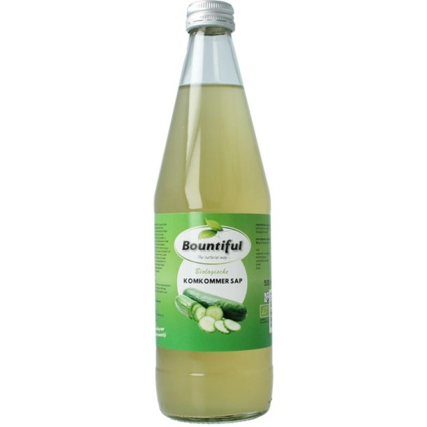 Bountiful Komkommersap bio (500 Milliliter)