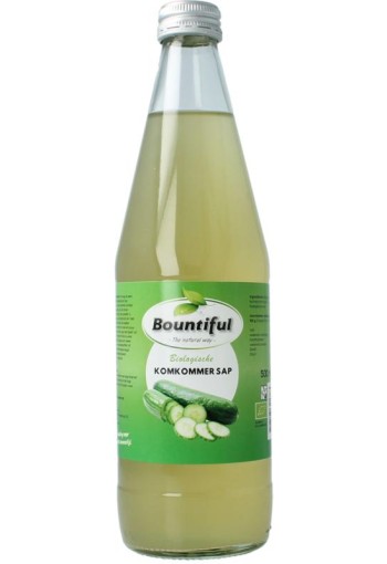 Bountiful Komkommersap bio (500 Milliliter)