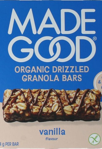 Madegood Granola bar vanilla bio (5 Stuks)