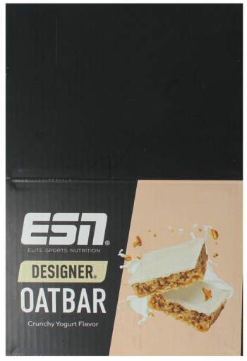 ESN Oat bar crunchy yoghurt 100g (12 Stuks)