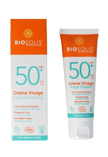 Biosolis Face cream SPF50 (50 Milliliter)
