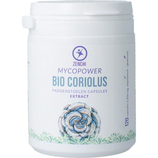 Mycopower BIO Coriolus extract bio (120 Capsules)