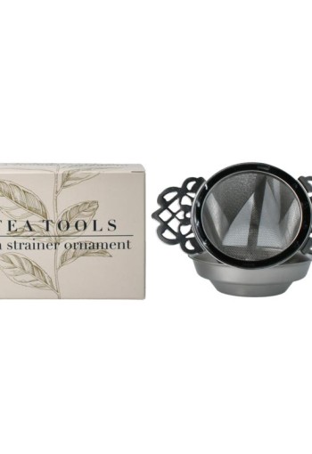 Tea Tools Permanentfilter RVS ornament (1 Tabletten)