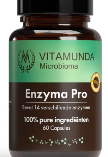 Vitamunda Enzyma pro (60 Vegetarische capsules)