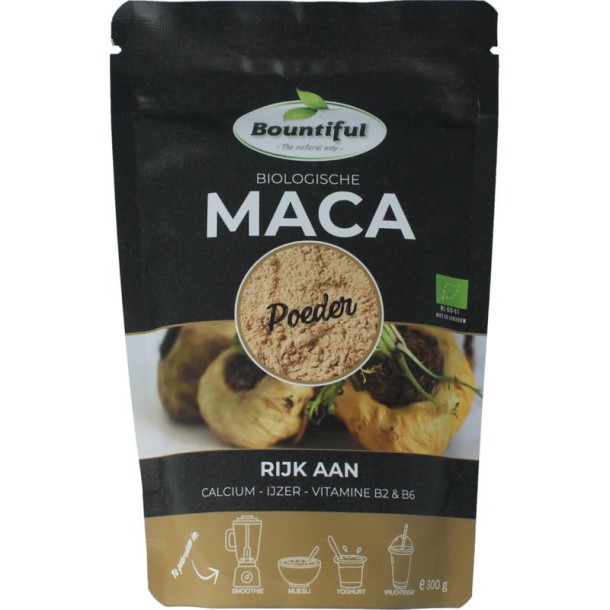 Bountiful Maca poeder bio (300 Gram)