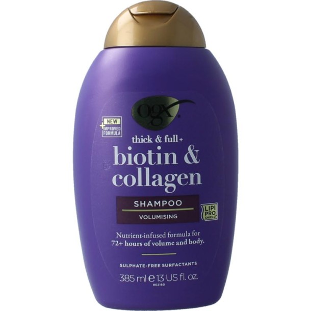 OGX Shampoo biotin & collageen (385 Milliliter)