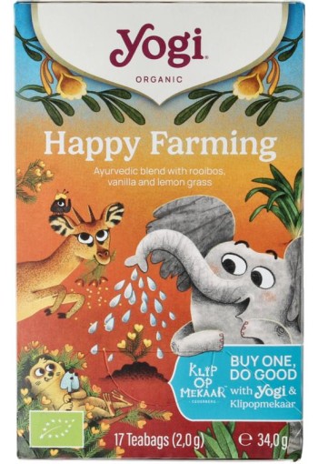 Yogi Tea Happy farming bio (17 Zakjes)