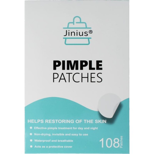 Jinius Pimple patches (108 Stuks)