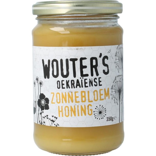 Traay Wouters Oekraiense zonnebloemhoning (350 Gram)