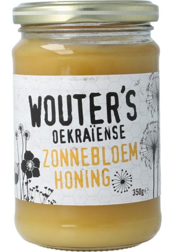Traay Wouters Oekraiense zonnebloemhoning (350 Gram)